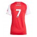 Arsenal Bukayo Saka #7 Hjemmedrakt Dame 2025-26 Korte ermer